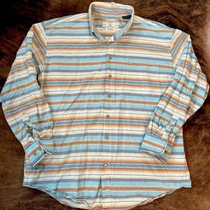 Panhandle Striped Button Down - Size L
